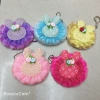 Plush coin purse patch accessories wallet, rabbit wallet, cartoon wallet, 8cm fluffy coin purse, children's bag Specification image